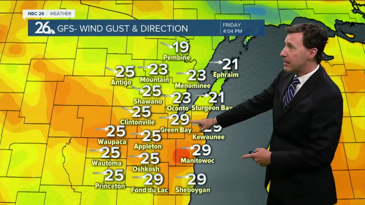 Michael Fish's NBC 26 weather forecast