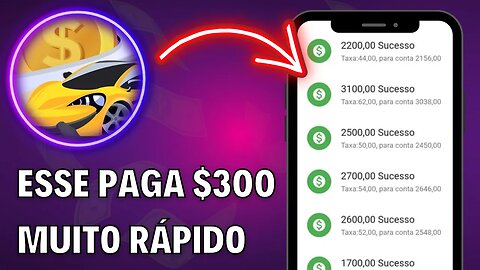 [SAQUE $300 NA HORA] APP de JOGO que GANHA DINHEIRO de Verdade Pagando Muito Rápido (GARANTIDO)