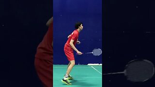 2 on 1 Badminton Doubles Drill - Coach Efendi Wijaya #shorts