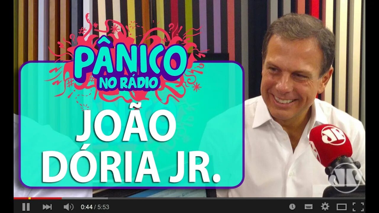 João Dória Jr. fala sobre privatização do Pacaembu, Autódromo e Anhembi | Pânico