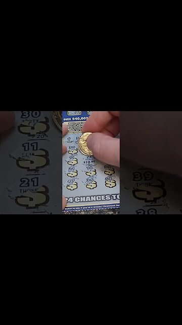 Winning Million Match Scratch Off! #lottery