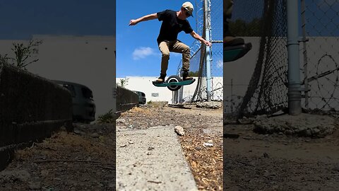 Is it impossible to Ollie a #onewheel ? 👀