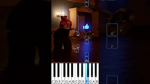 How to Meet Jack (Roblox Doors Animation) - Octave Piano Tutorial