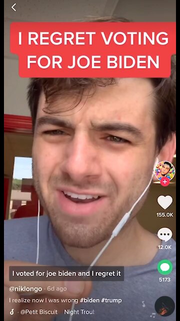 I voted for Hoe Biden and I regret it