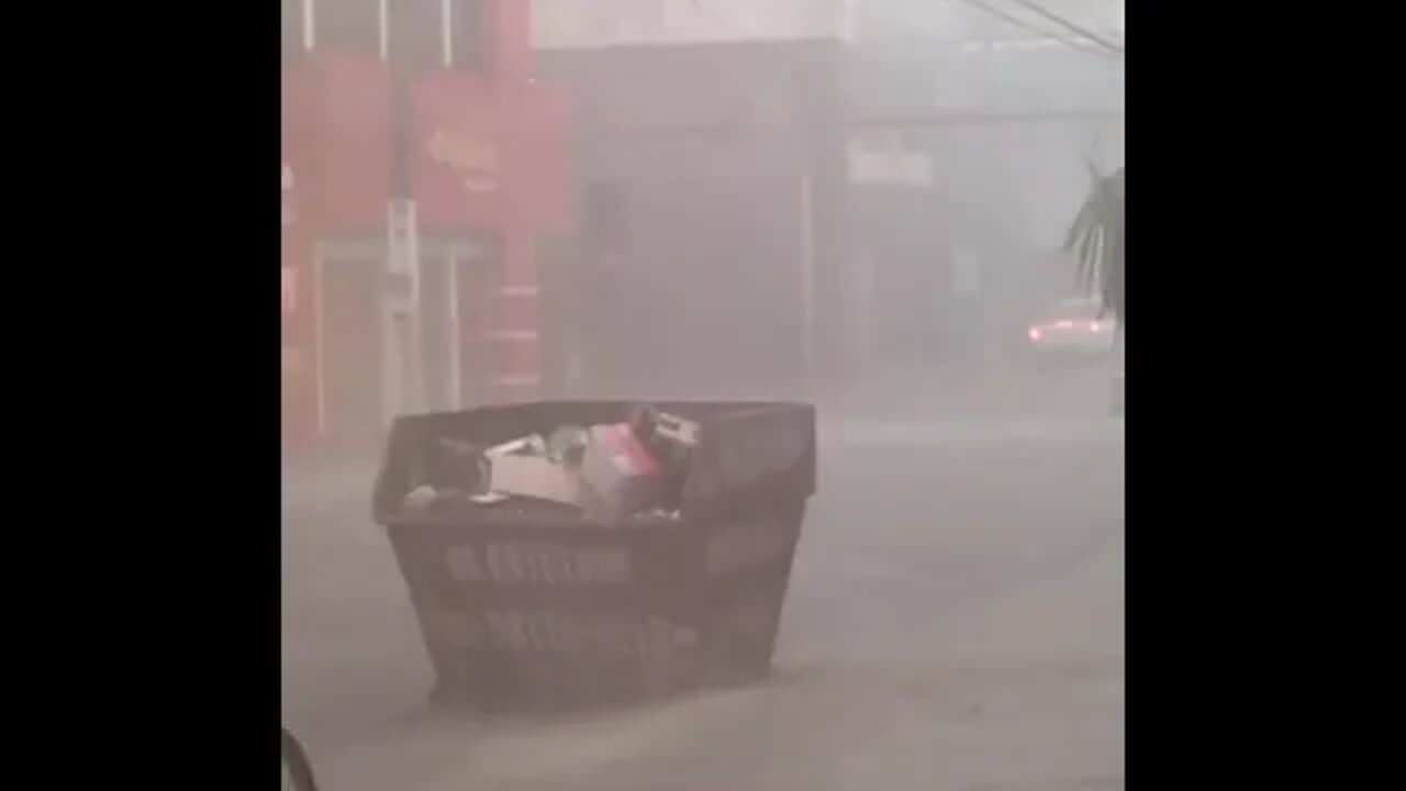 VENTOS FORTES COM CHUVA DE GRANIZO CAUSA ESTRAGOS EM CIDADES DO MARANHÃO