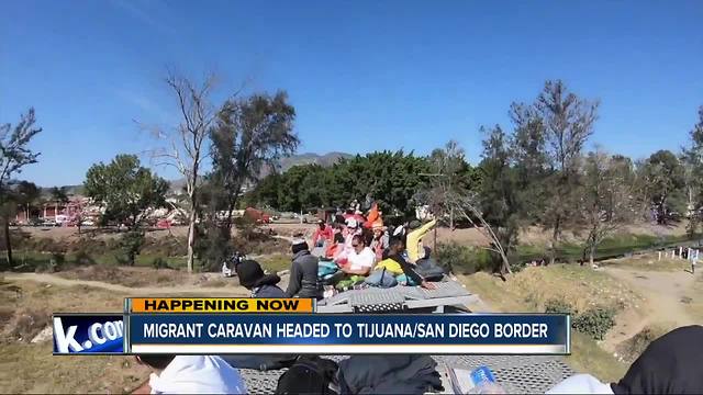 Migrant caravan risking lives to head to US-Mexico border