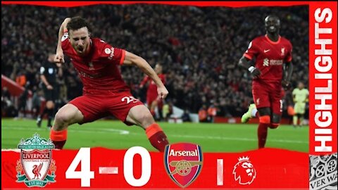 Highlights: Liverpool 4-0 Arsenal | Mane Jota, Salah & Minamito Net