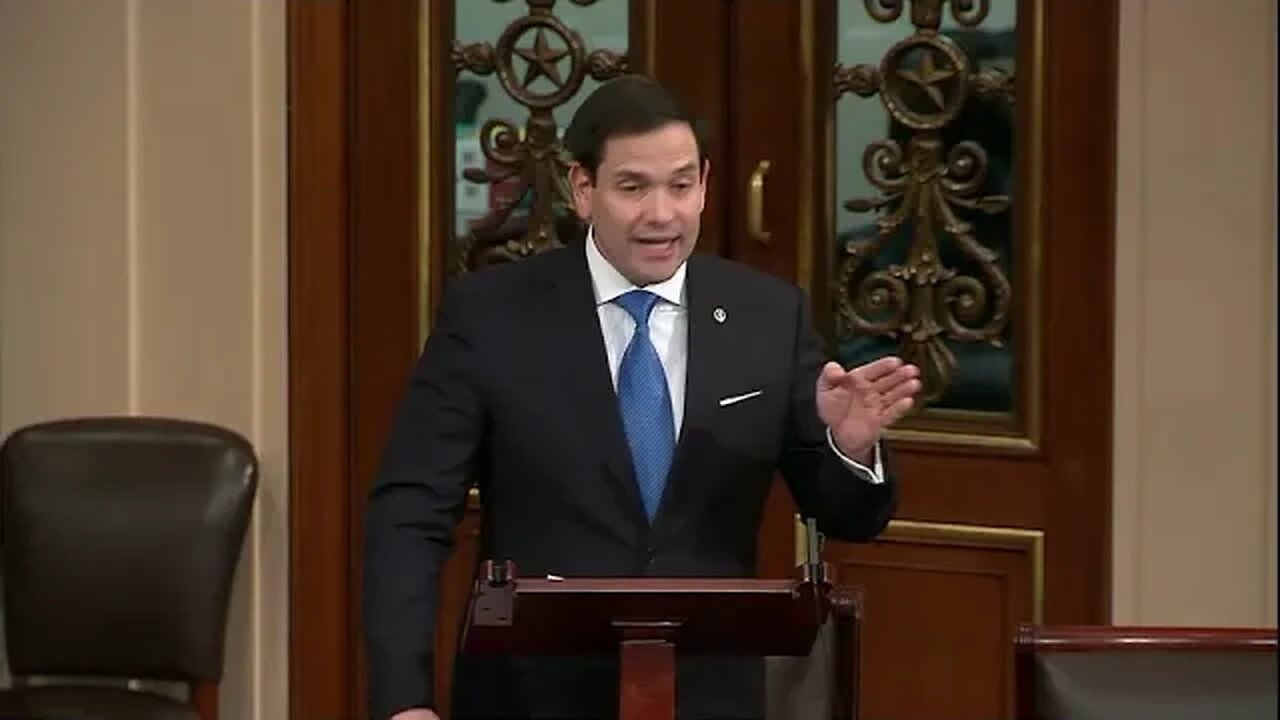 Rubio Urges Democratic Colleagues To Support Bill To Strengthen Security In Middle East