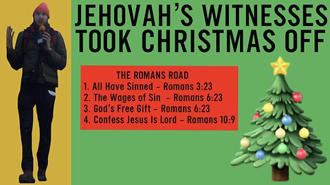 👹 Jehovah's Witnesses 👿 are HYPOCRITES 🦹🏿‍♂️🦯 for taking Christmas off 🎅🏻🤶🏻🎄 Protestant Gospel ✝️📖🙏🏻