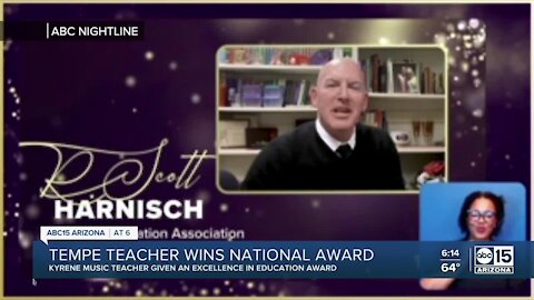 Tempe teacher wins national award