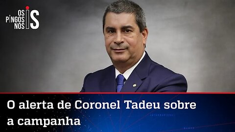 Deputado teme assassinato de Bolsonaro durante a campanha