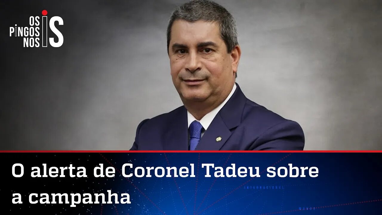 Deputado teme assassinato de Bolsonaro durante a campanha