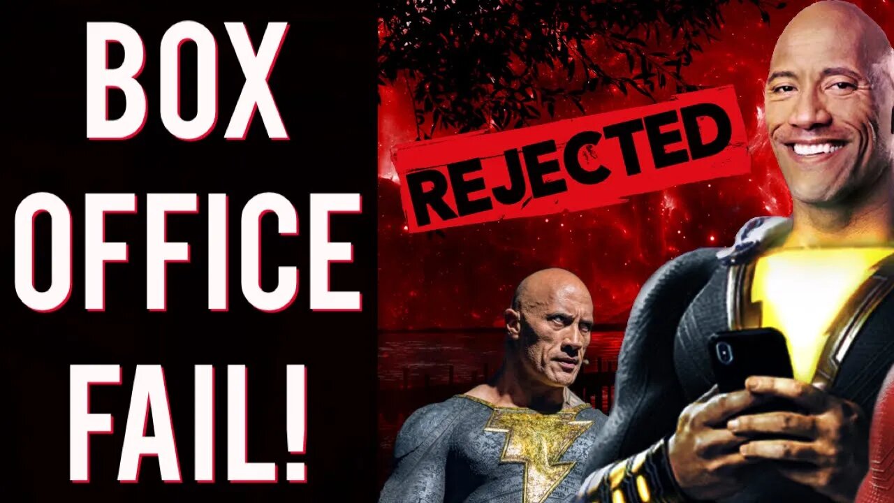 Black Adam movie box office DISASTER! Warner Discovery has let the DCEU brand destroy itself!