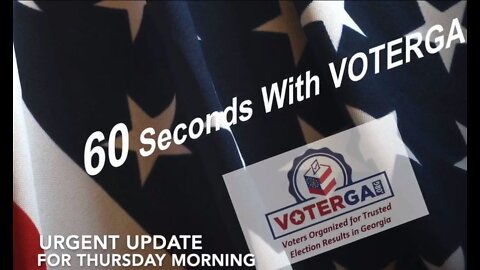 60 Seconds with VoterGA Jan 13