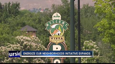 City of Boise expands 'Energize Our Neighborhoods' initiative