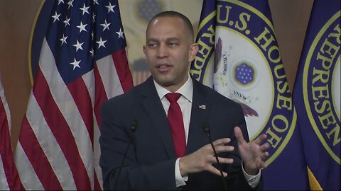 Hakeem Jeffries says Joe Biden, Democrats are "team normal, reasonable, and get stuff done"