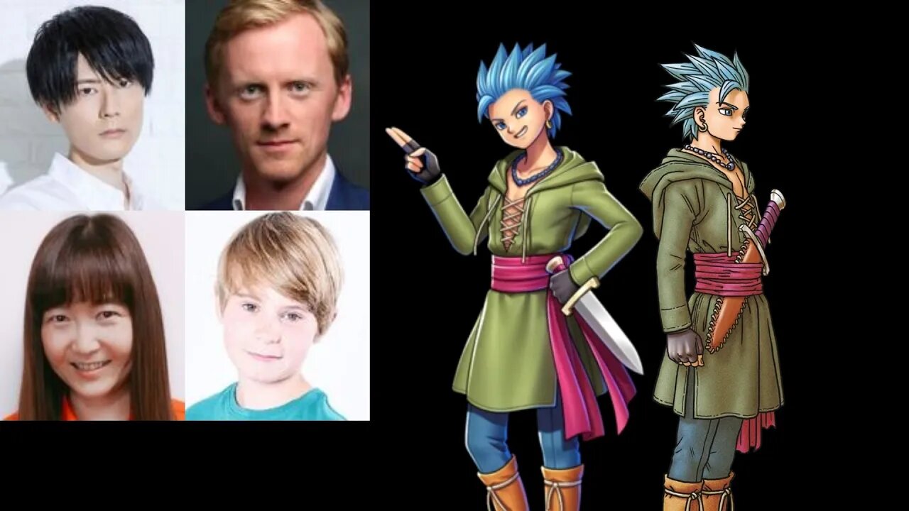 Video Game Voice Comparison- Erik (Dragon Quest)