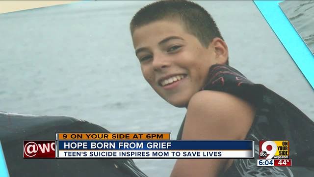 His suicide spurred parents' life-saving mission