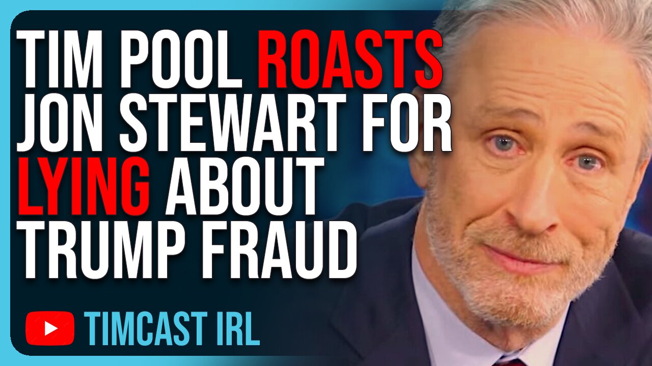 Tim Pool ROASTS Jon Stewart For LYING About Trump Fraud, Stewart Did The SAME THING, Hypocrisy