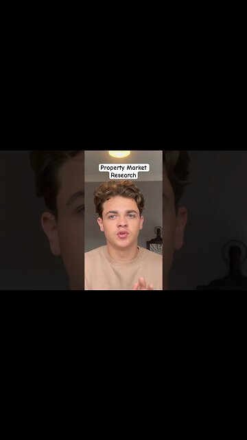 You HAVE to look at the PROPERTY market before going ahead with your real estate investment #shorts