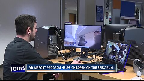 Virtual reality helps kids on the spectrum navigate the airport