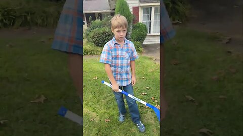 HOCKEY STICK DUEL (HYPERLAPSE) #video #short #clean #content #shortvideo