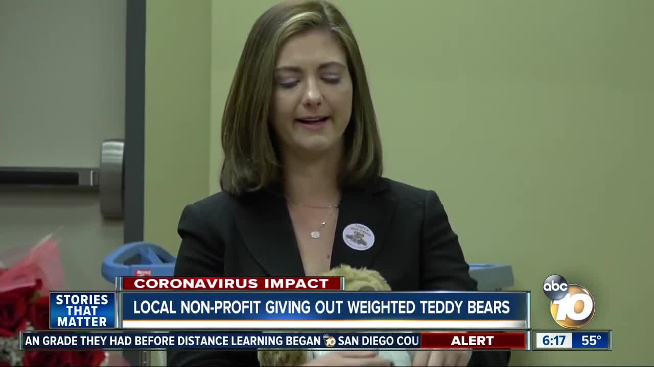 Comfort Cubs donating weighted teddy bears to people affected by Coronavirus