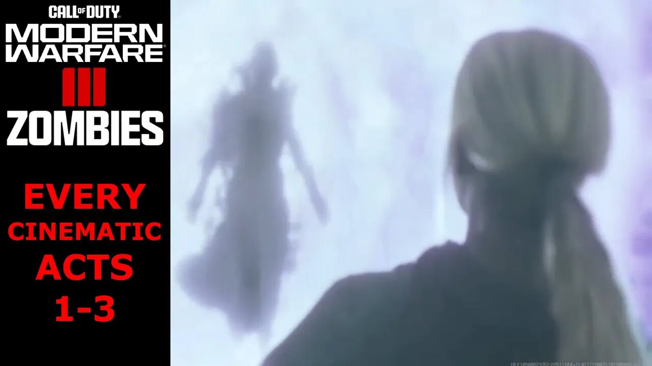 Every MW3 Zombies Cinematic - Act 1, Act 2, Act 3 (PS4)