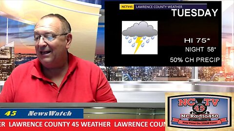 NCTV45 LAWRENCE COUNTY 45 WEATHER SUNDAY SEPTEMBER 10 2023