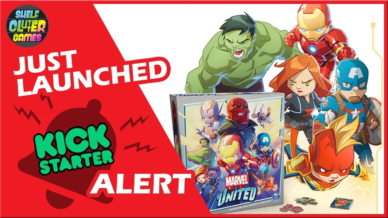🚀️ Marvel United by CMON | Kickstarter Board Game Alert and Details