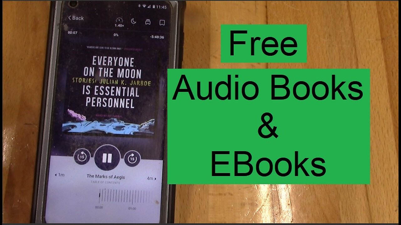 Free Audio Books & E Books - No Advertisements Either!