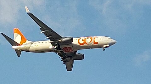 Boeing 737-800 PR-VBL coming from Guarulhos to Fortaleza