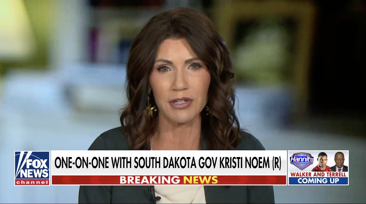 Noem: Democrats used COVID to promote fear and change America