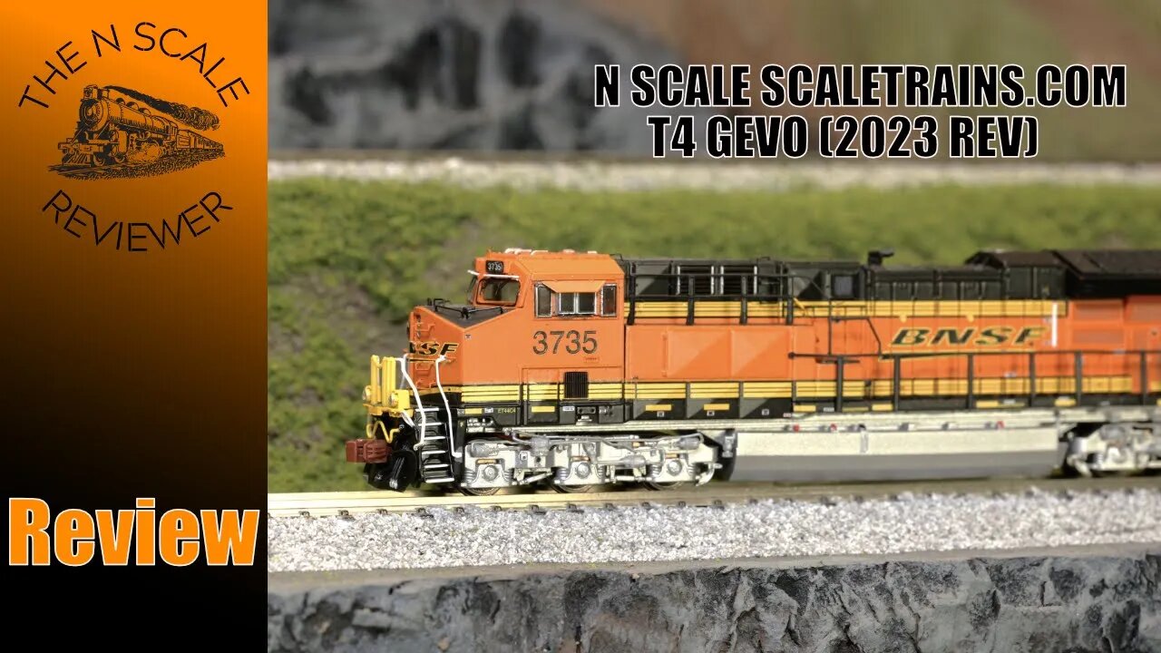 Review: N Scale Scaletrains.com T4 Gevo (2023 Rev) Loksound V5