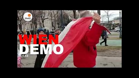 WienGO WIEN DEMO 1.1.22 (4) +++ GAME CHANGER 22 +++FRIEDE+++FREIHEIT+++ KEINE DIKTATUR+++