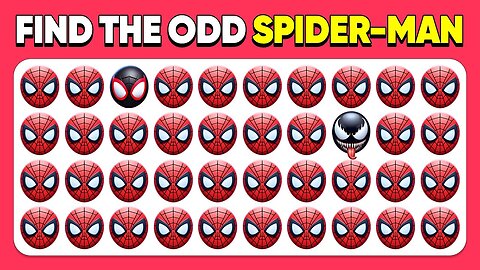 Find the ODD Spider-Man | Marvel Spider-Man 2 Game Edition Quiz! 🕷️🦸‍♂️🕸️