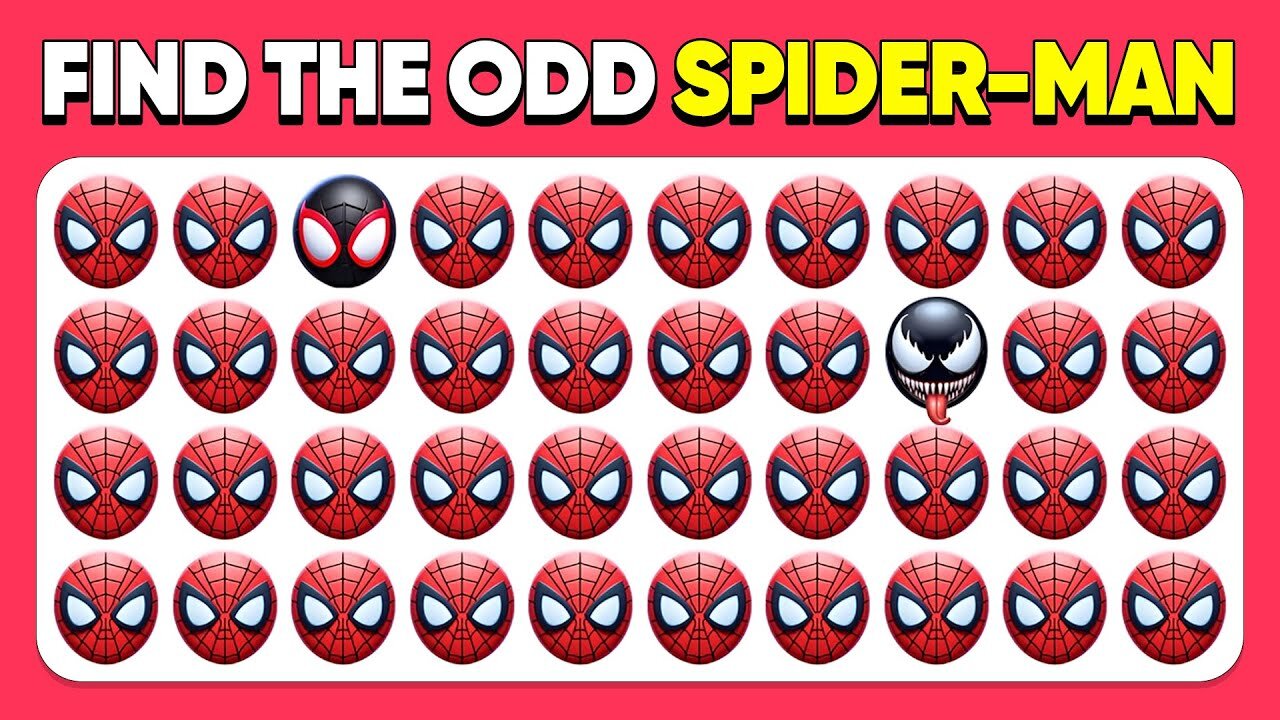 Find the ODD Spider-Man | Marvel Spider-Man 2 Game Edition Quiz! 🕷️🦸‍♂️🕸️