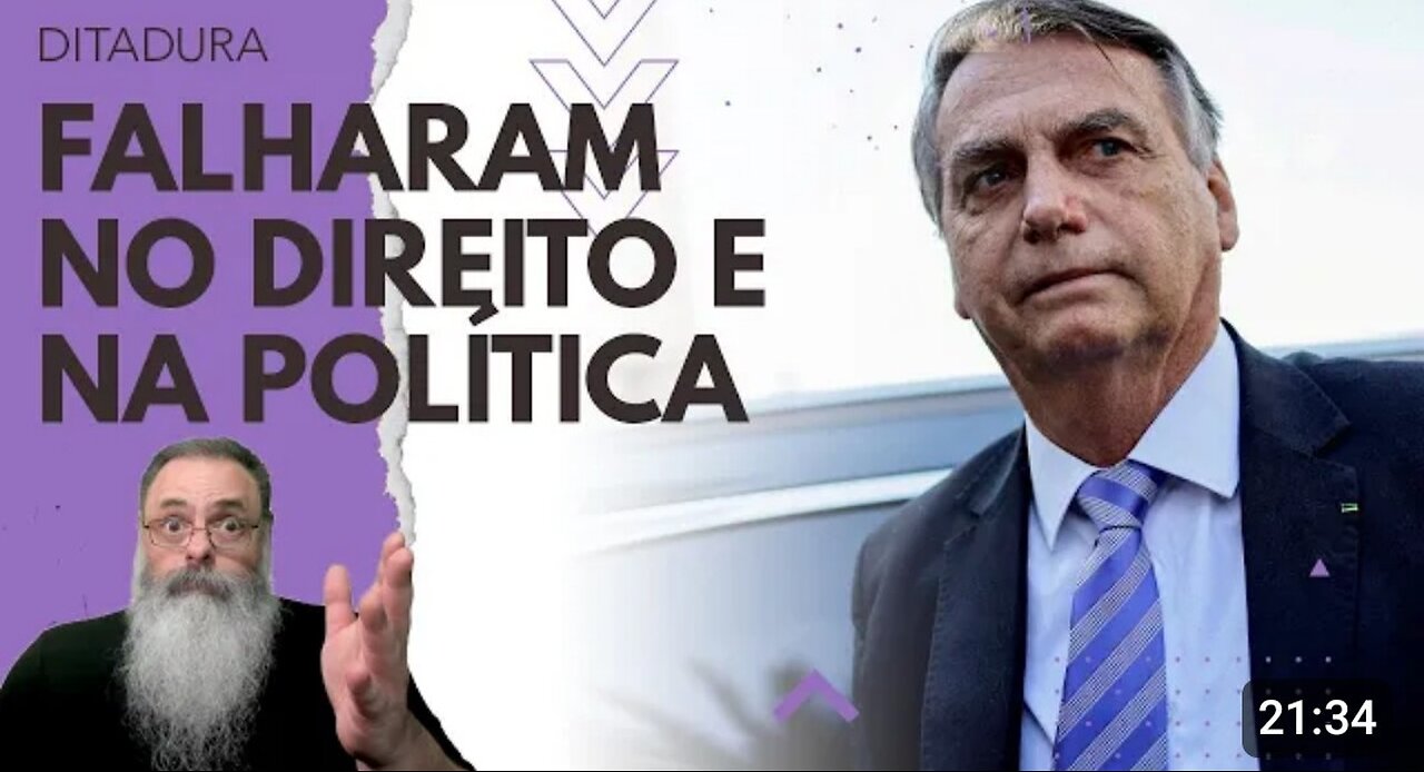 MAIOR tentativa do STF de EMPLACAR a "NARRATIVA do GOLPE" falha TANTO JURIDICA quanto POLITICAMENTE