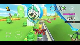 Mario Kart Tour - N64 Luigi Raceway R/T Gameplay