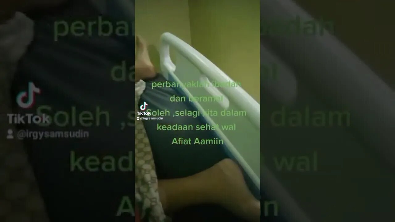 seberat sakit apapun klw alloh belum betkehendak pasti sbuh