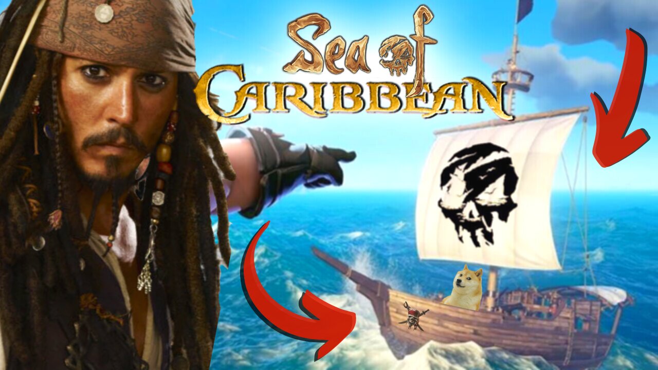 How to JACK SPARROW in Sea of Thieves | First Sea of Thieves Experience | Pirates of the Caribbean