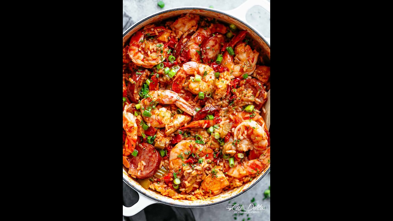 The BEST Jambalaya Recipe Ever!