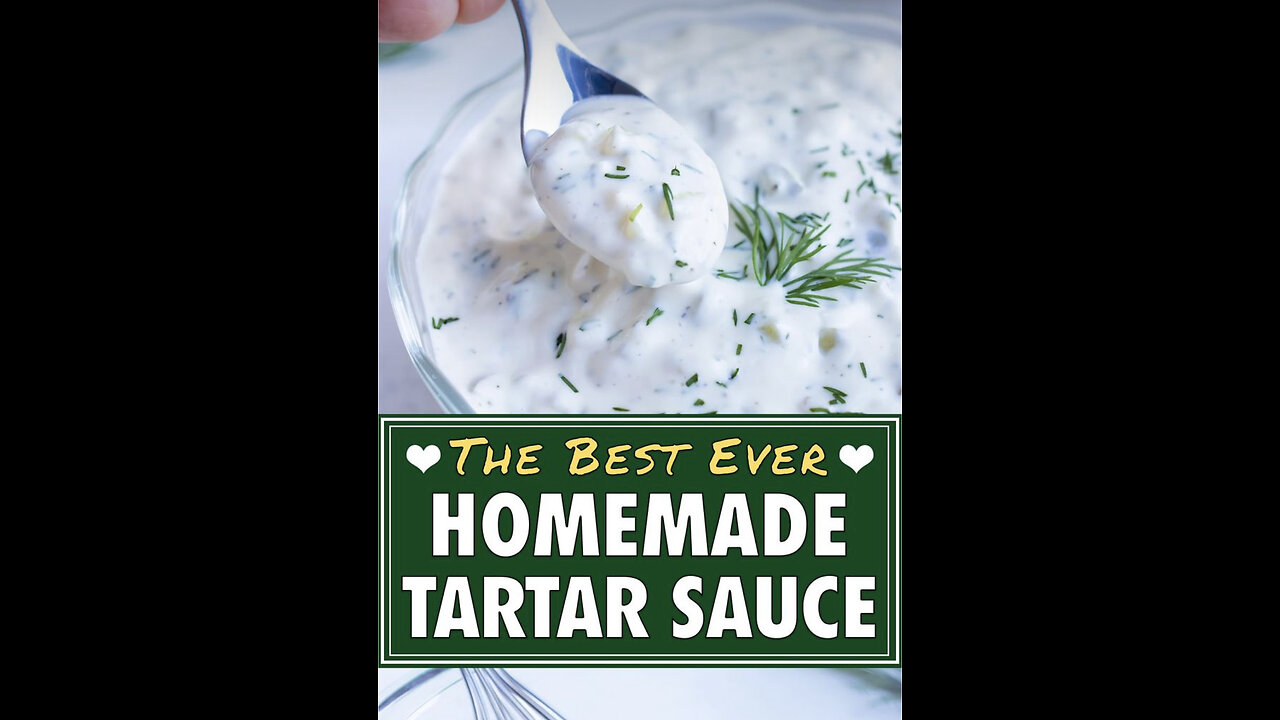 Easy homemade tartar sauce