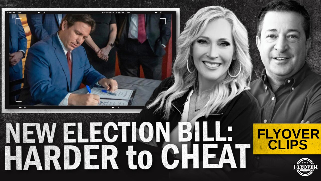 New Election Integrity Bill: Harder to CHEAT & Stronger PENALTIES! with Debbie Faris | Flyover Clip