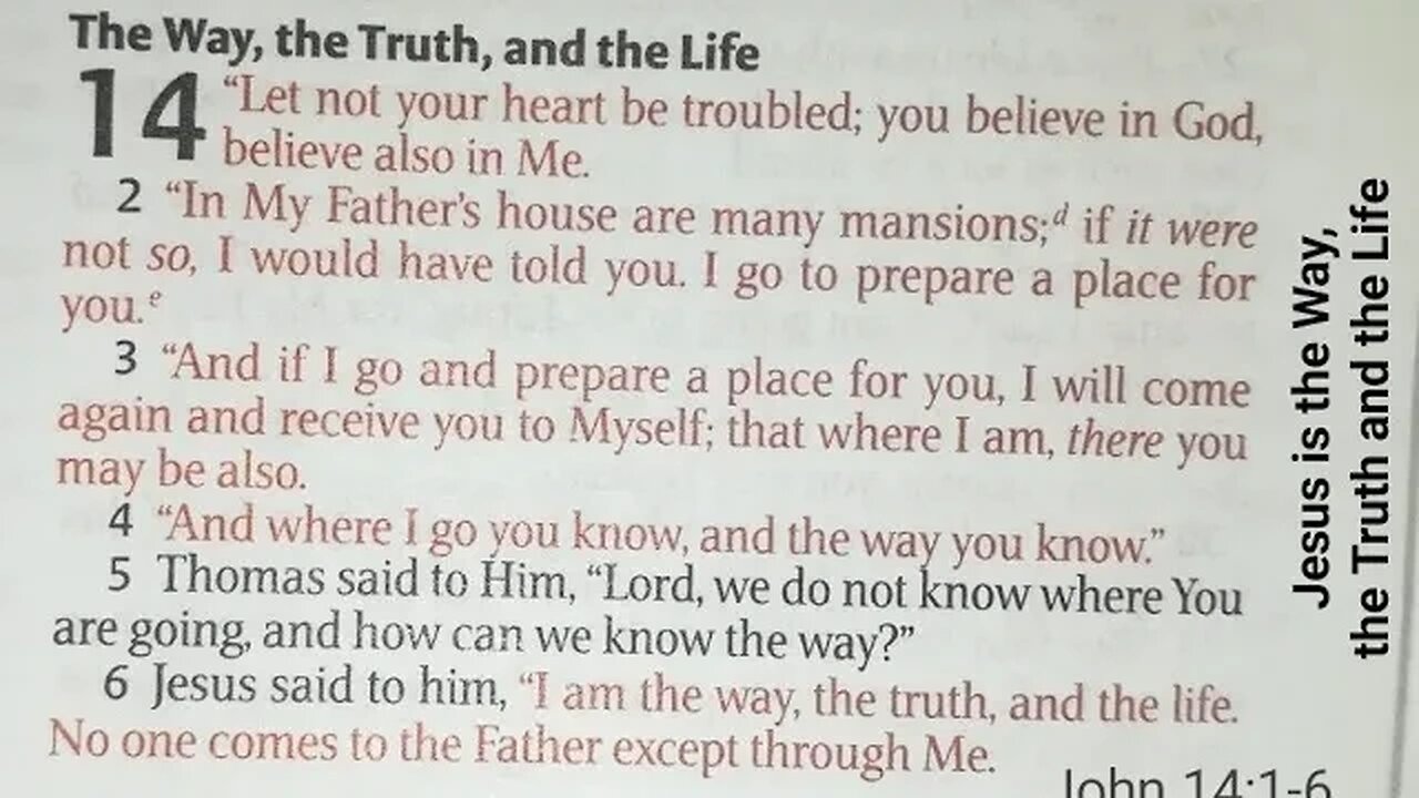John 14 1-6 Sunday Teaching (07-09-23) Pastor Greg Tyra