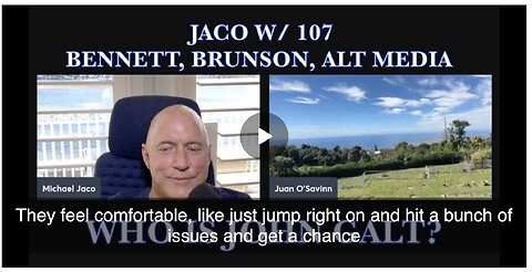 JACO W/ JUIAN O'SAVIN- Scott Bennett, LOY BRUNSON, ALT MEDIA, USA CIVIL WAR, TRUE BENGHAZIE STORY+++