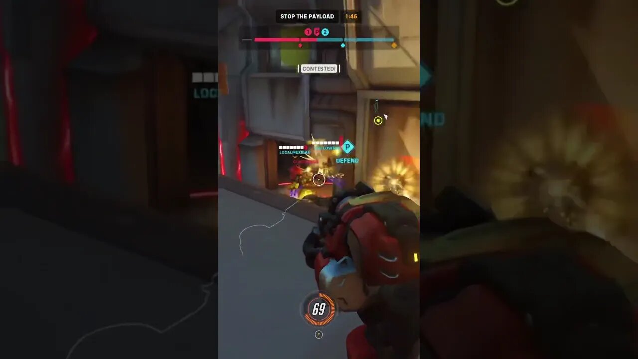 Old man going cray #overwatch2 #Gaming #Gamer #short