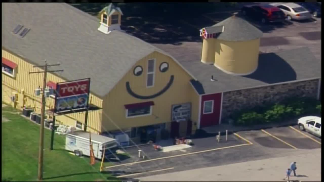 Smiley Barn in Delafield is smiling once again