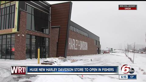 Huge new Harley Davidson store to open in Fishers