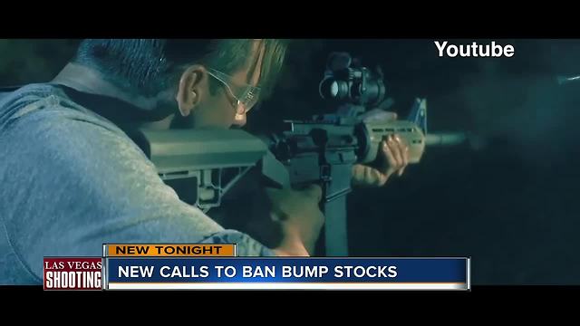 Vegas mass shooting sparks bi-partisan calls to ban bump stocks